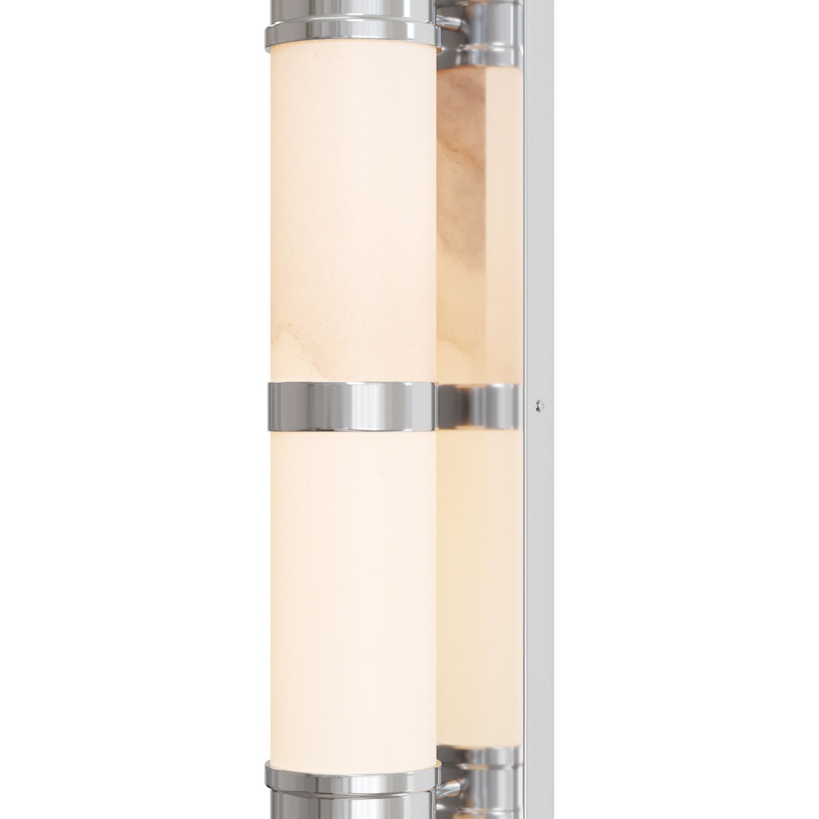 Currey & Company Brenham Large Nickel 1 Light Wall Sconce