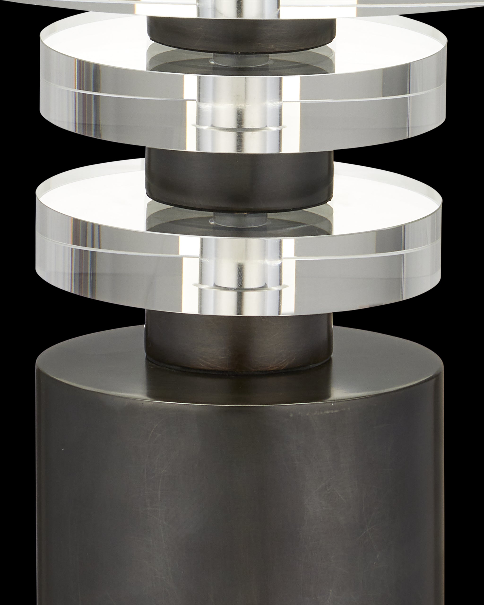 Currey & Company Shani Bronze Drinks Table