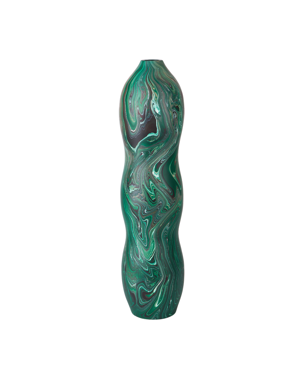 Currey & Company Tamarind Large Green Vase