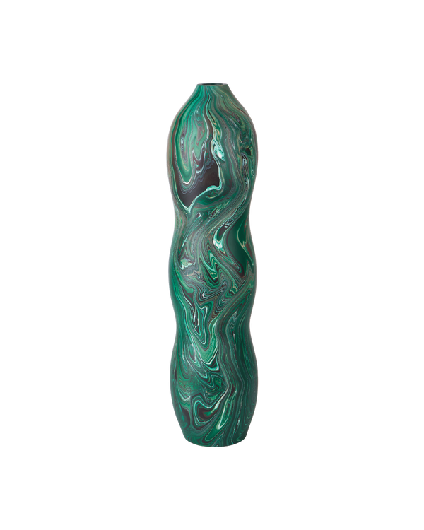 Currey & Company Tamarind Large Green Vase