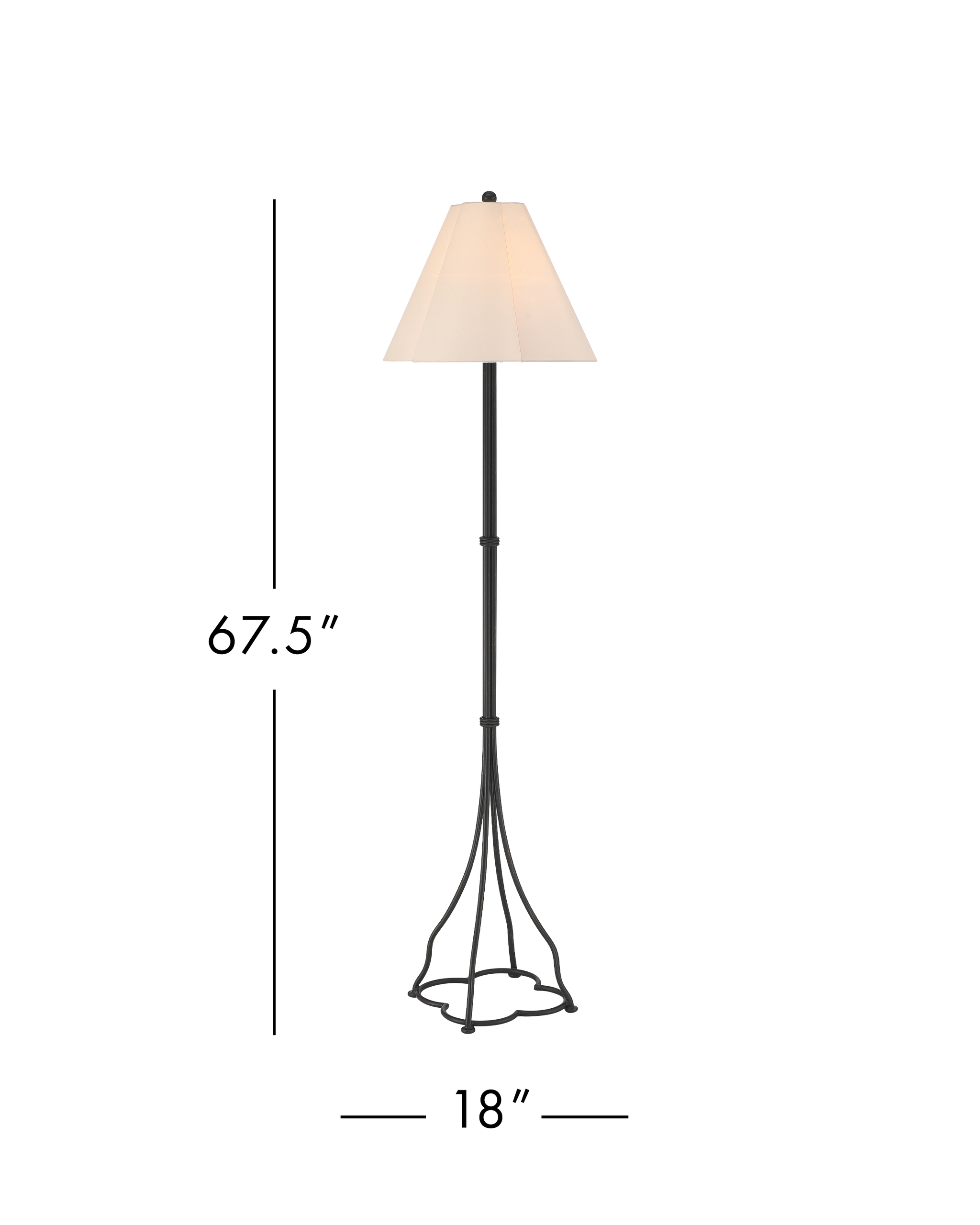 Currey & Company Felicity Floor Lamp