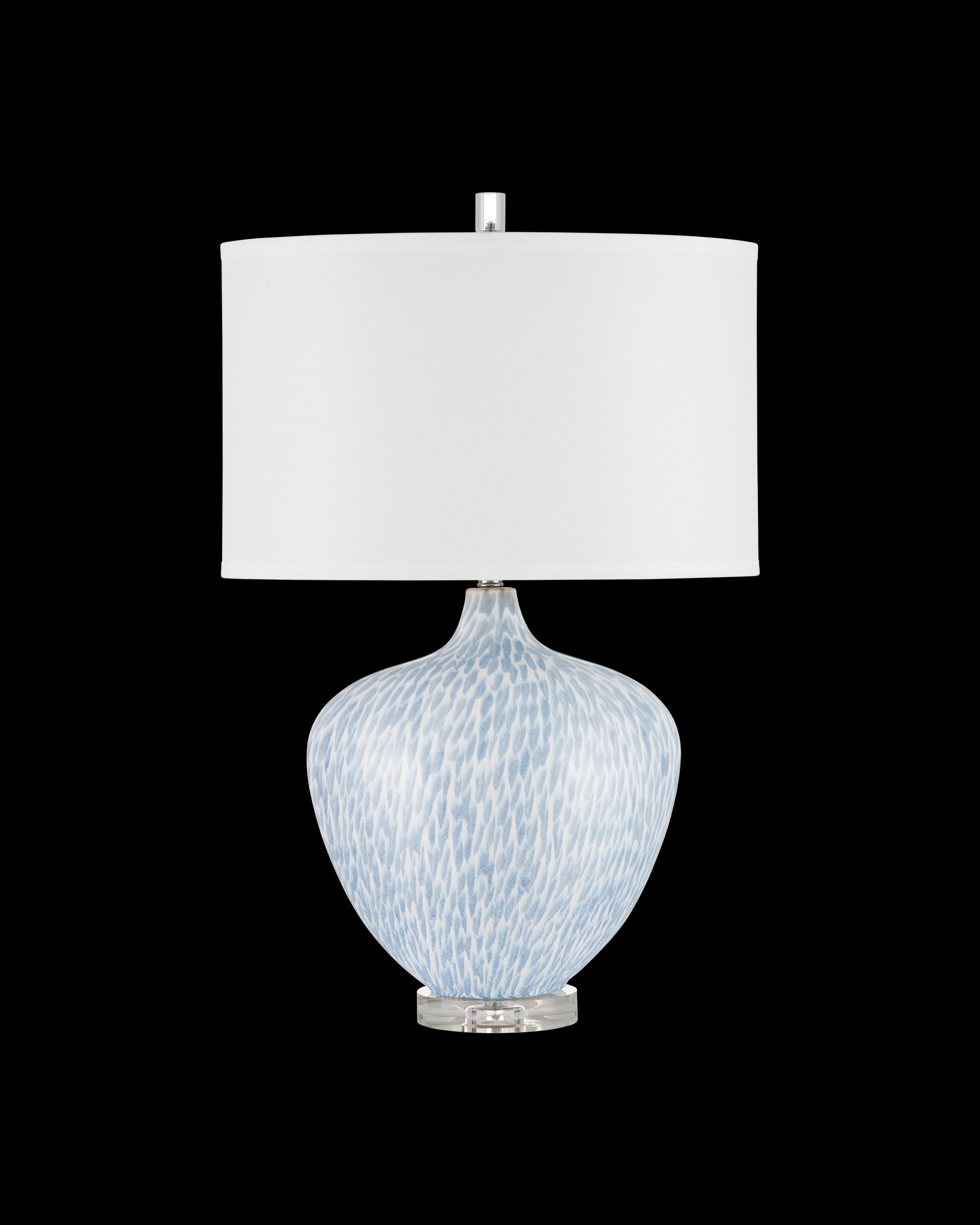 Currey & Company Tinney Blue Table Lamp