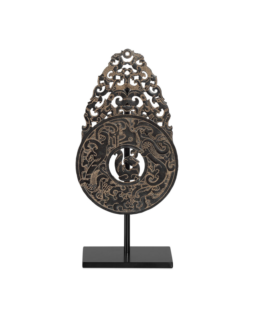 Currey & Company Han Dynasty Jade Symbol