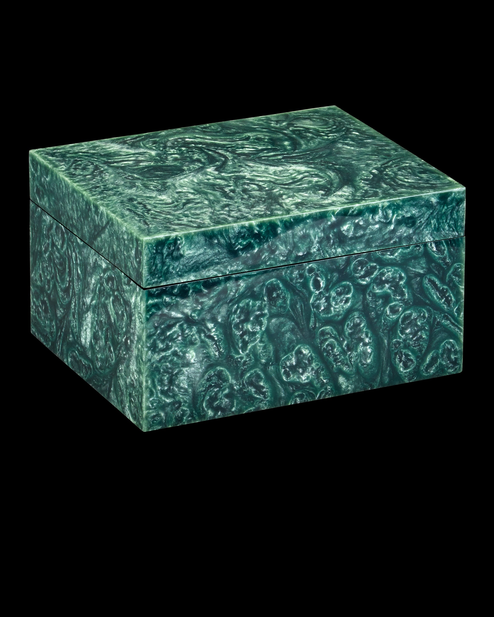 Currey & Company Rina Teal Box
