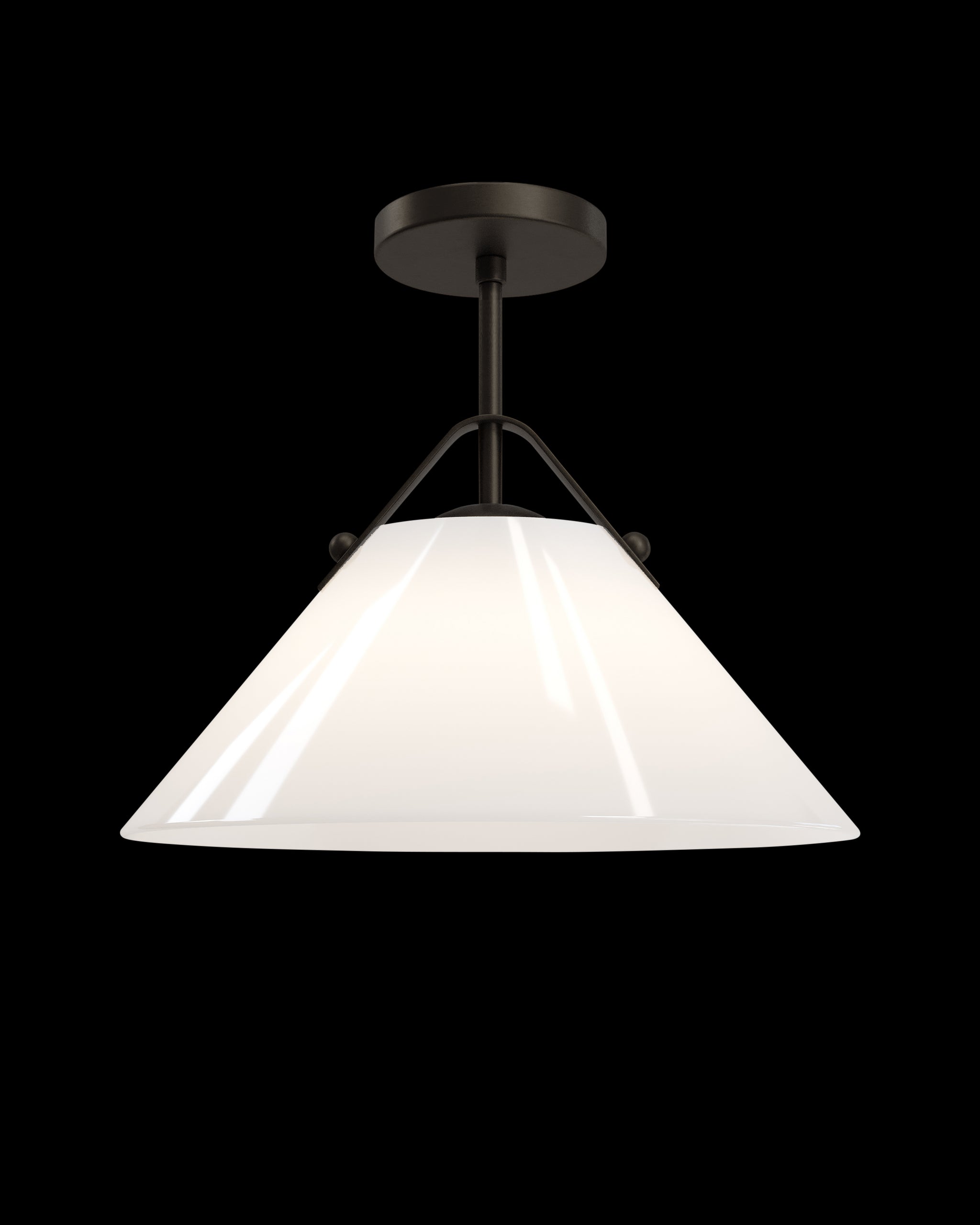 Currey & Company Bronwen Bronze Pendant