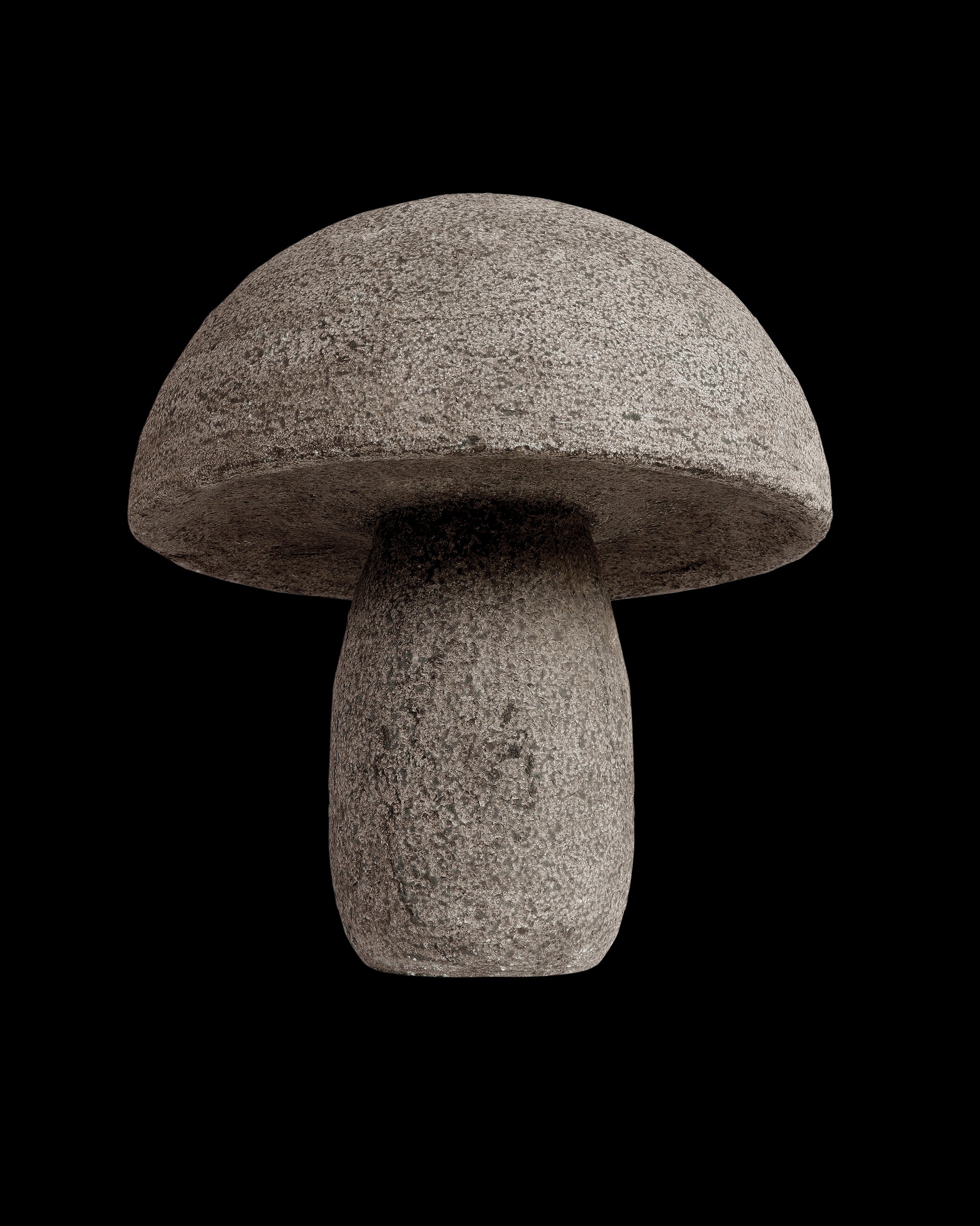 Currey & Company Large Granite Mushroom
