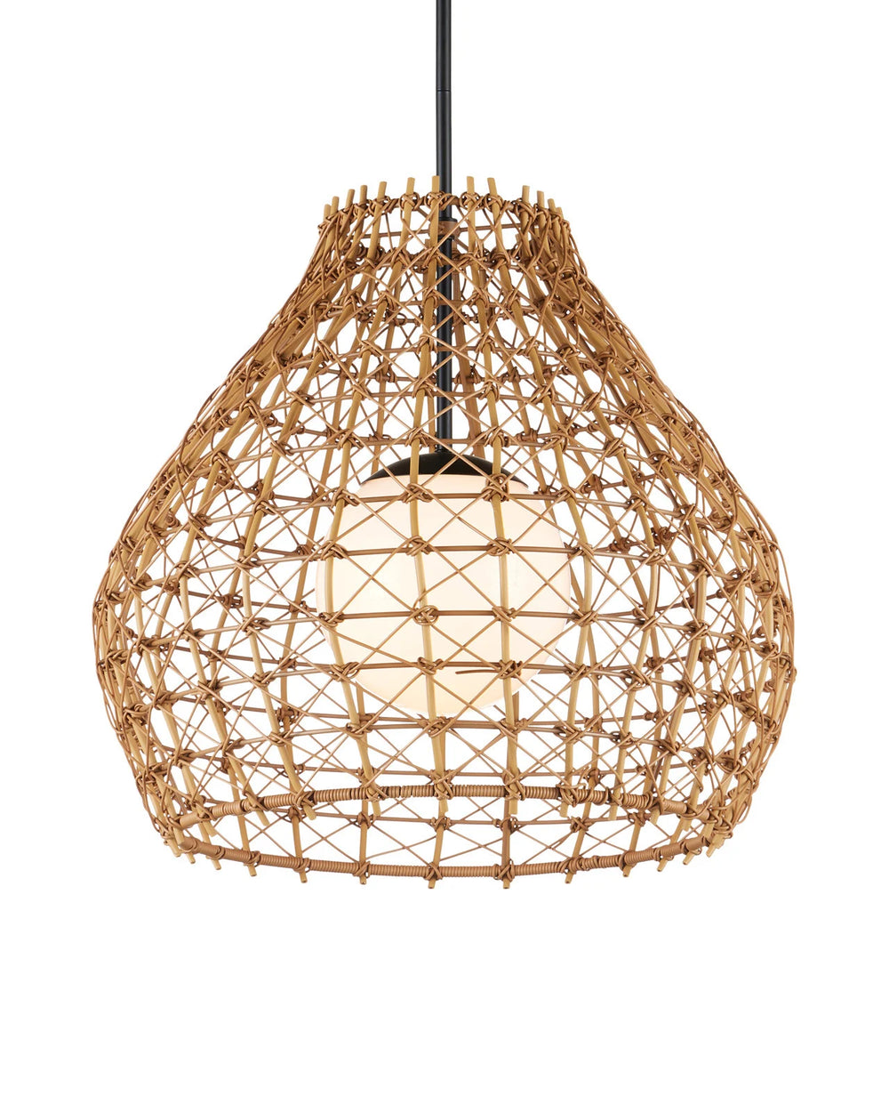 Currey & Company 21" Bly Outdoor 1 Light Pendant