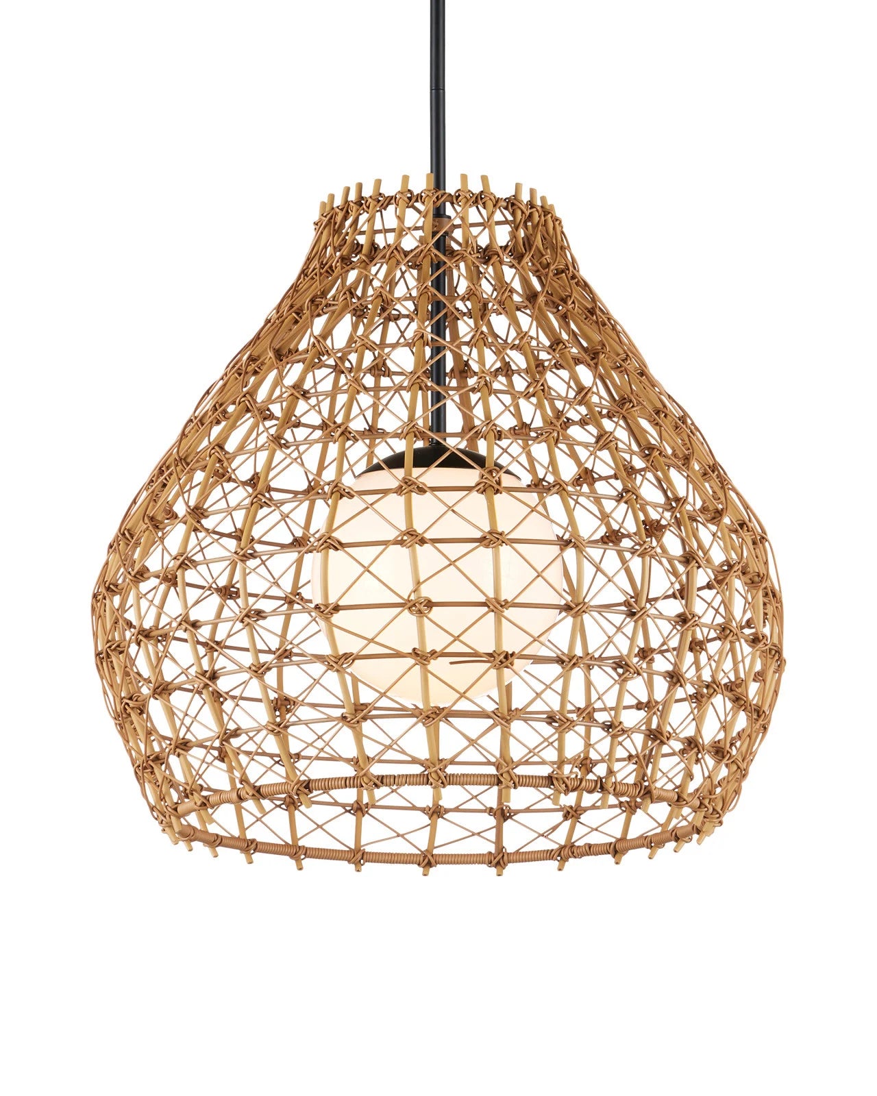 Currey & Company 21" Bly Outdoor 1 Light Pendant