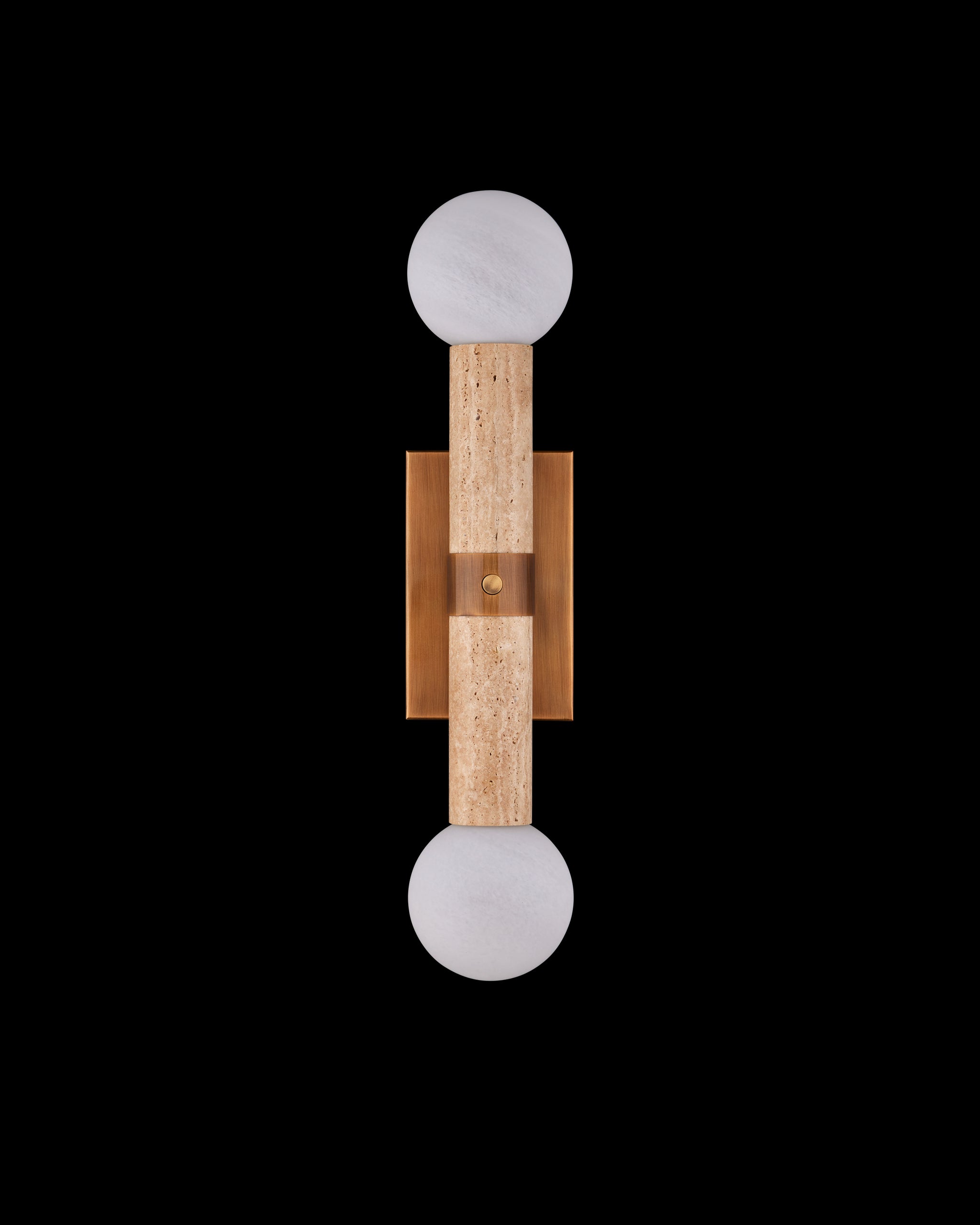 Currey & Company Beatrix Beige Bath Wall Sconce