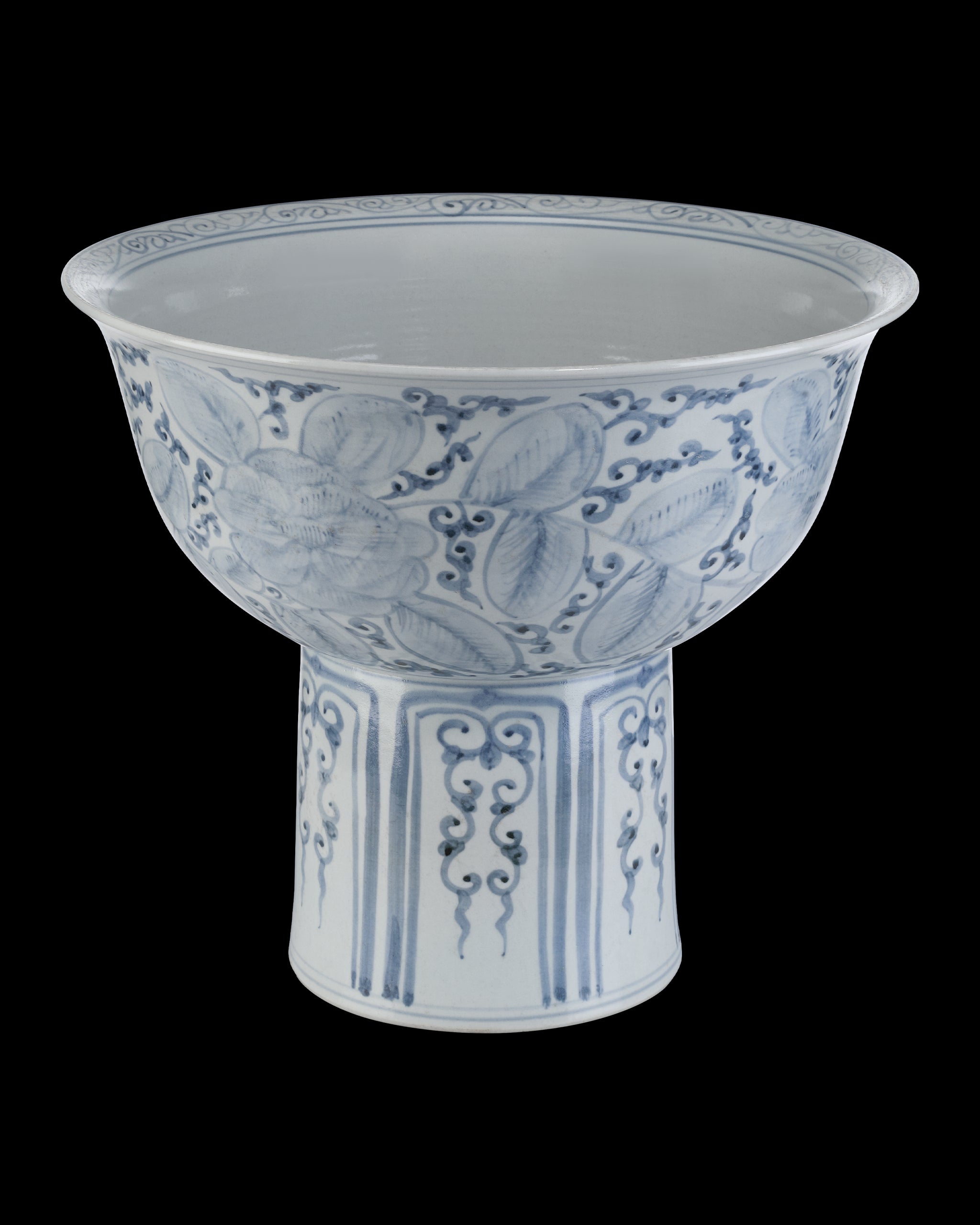 Currey & Company Ming Offering Pedestal Bowl