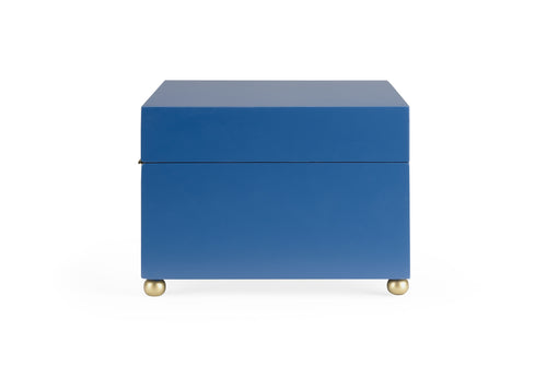 Chelsea House Medallion Box Blue/Gold (Lg)