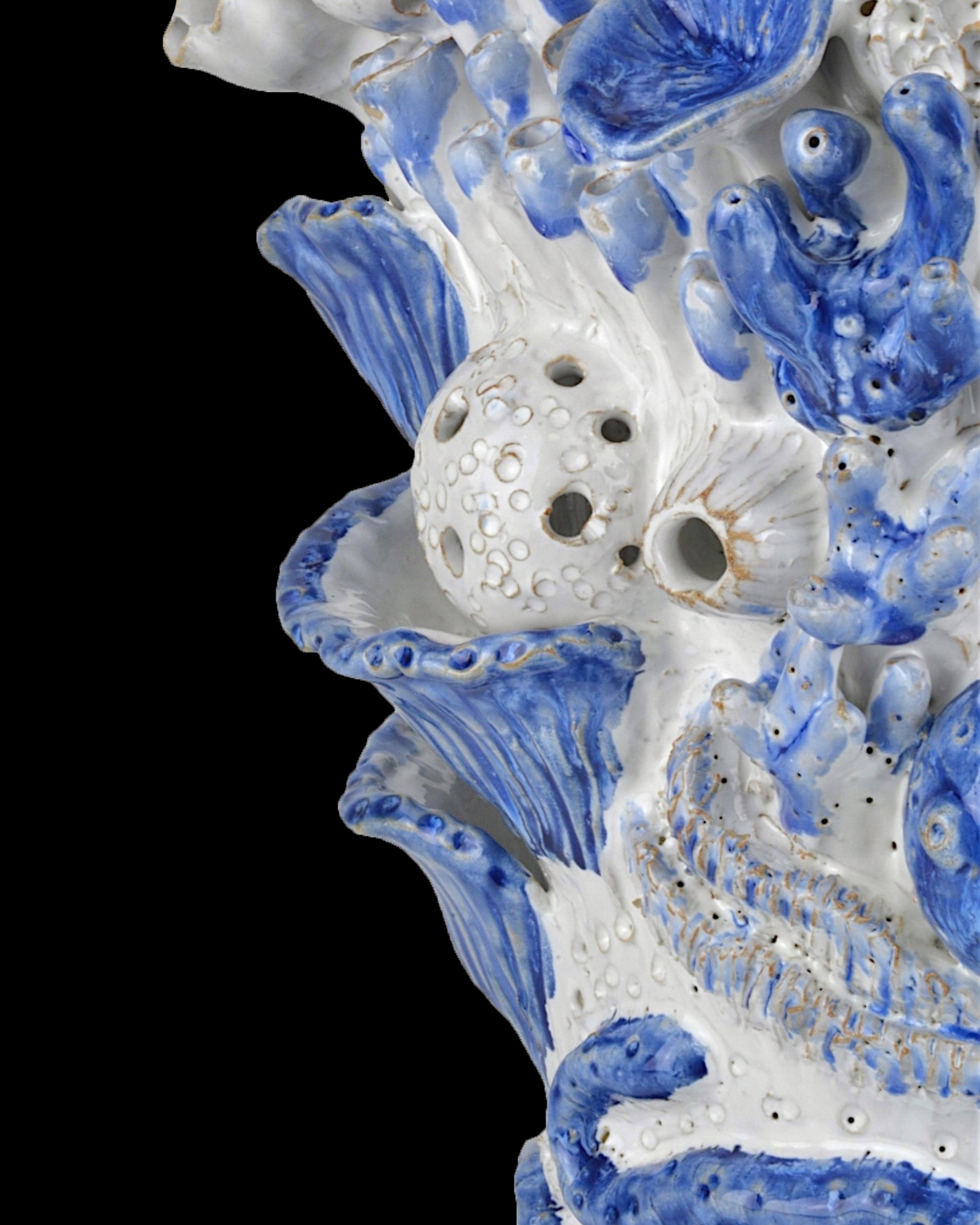 Currey & Company Coral Reef Medium Vase