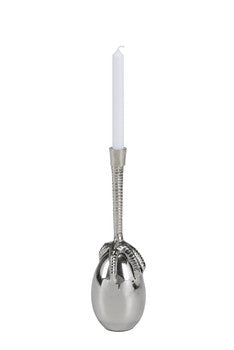 Wildwood Talon Candleholder Nickel