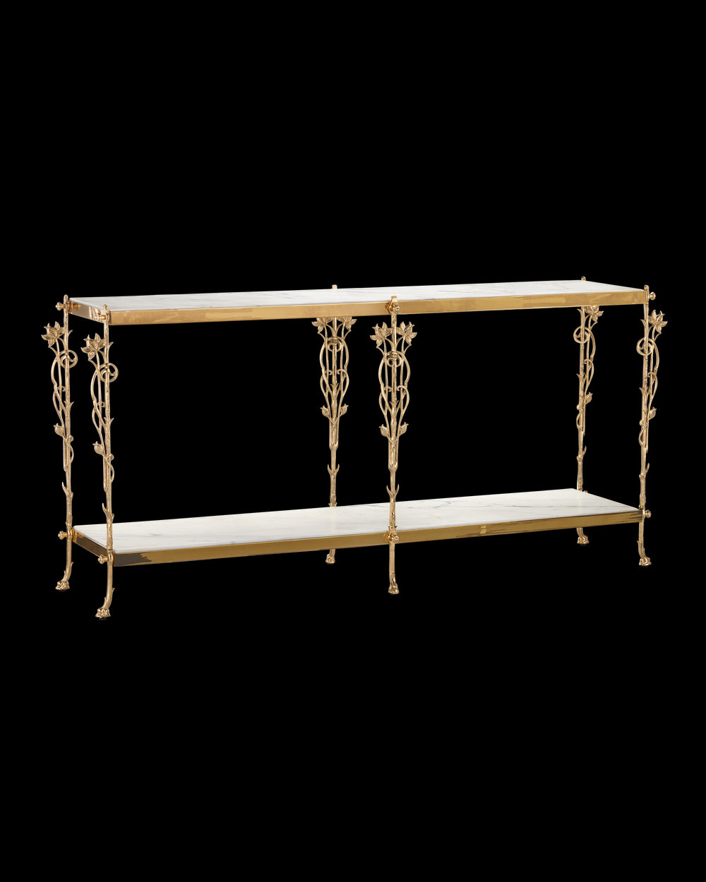 Currey & Company Fiore Console Table
