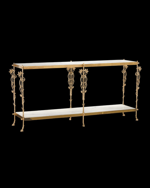 Currey & Company Fiore Console Table