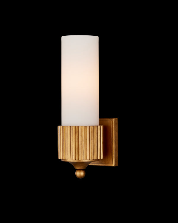 Currey & Company Bryce Gold Bath Wall Sconce