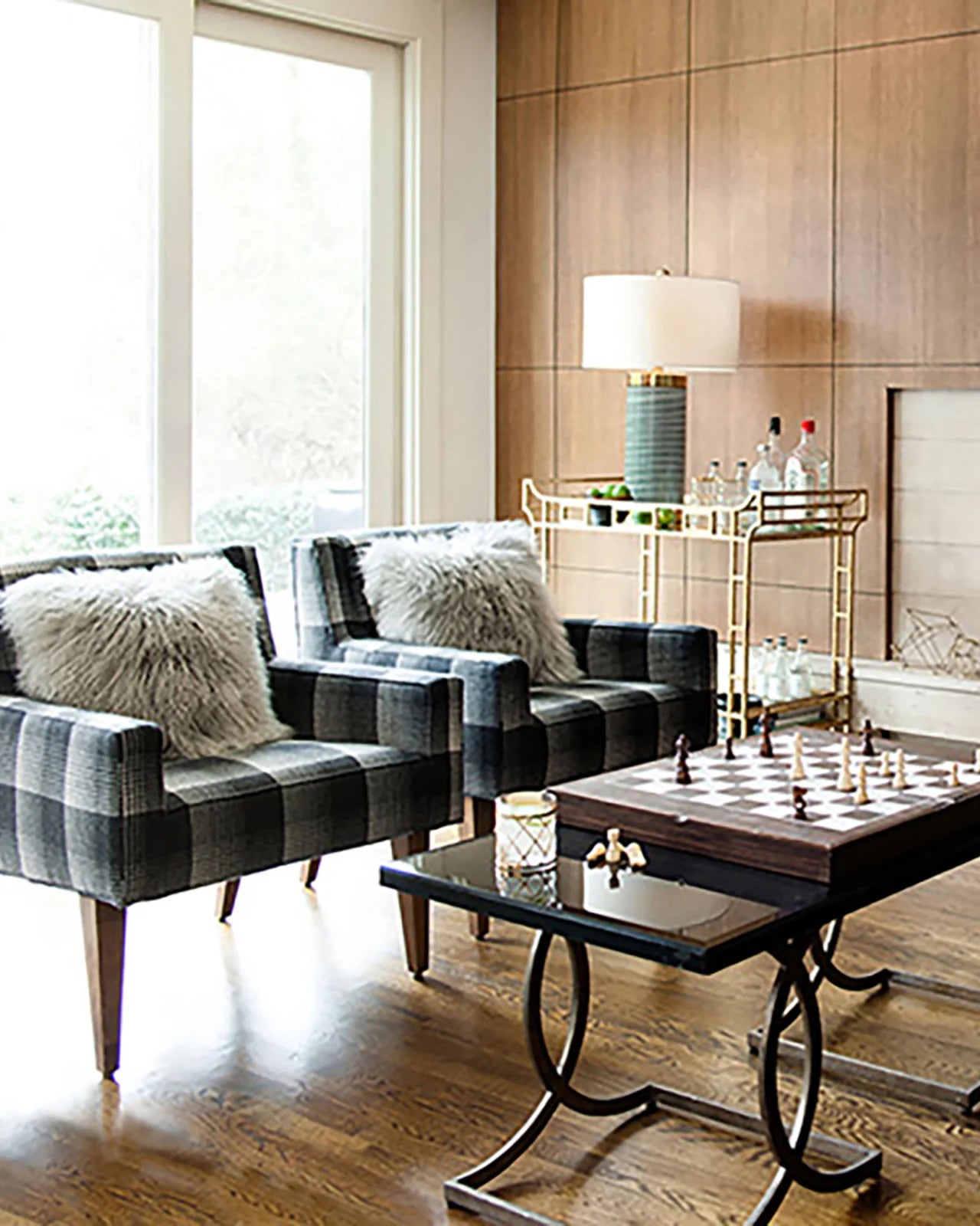 Odeon Bar Cart by Currey and Company