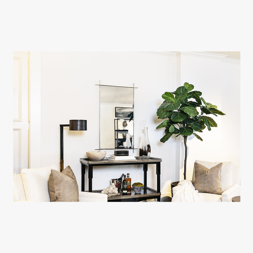 Barclay Butera For Mirror Home Criss Cross Wall Mirror