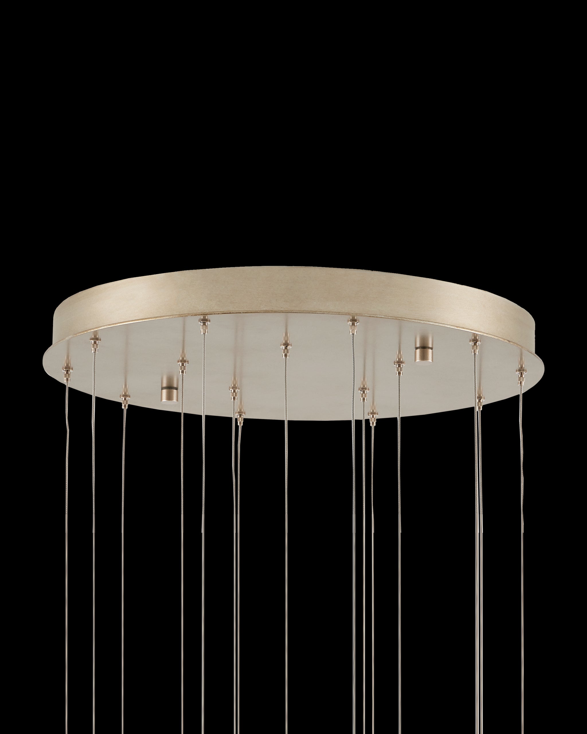 Currey & Company Posh 15 Light Round Multi Drop Pendant