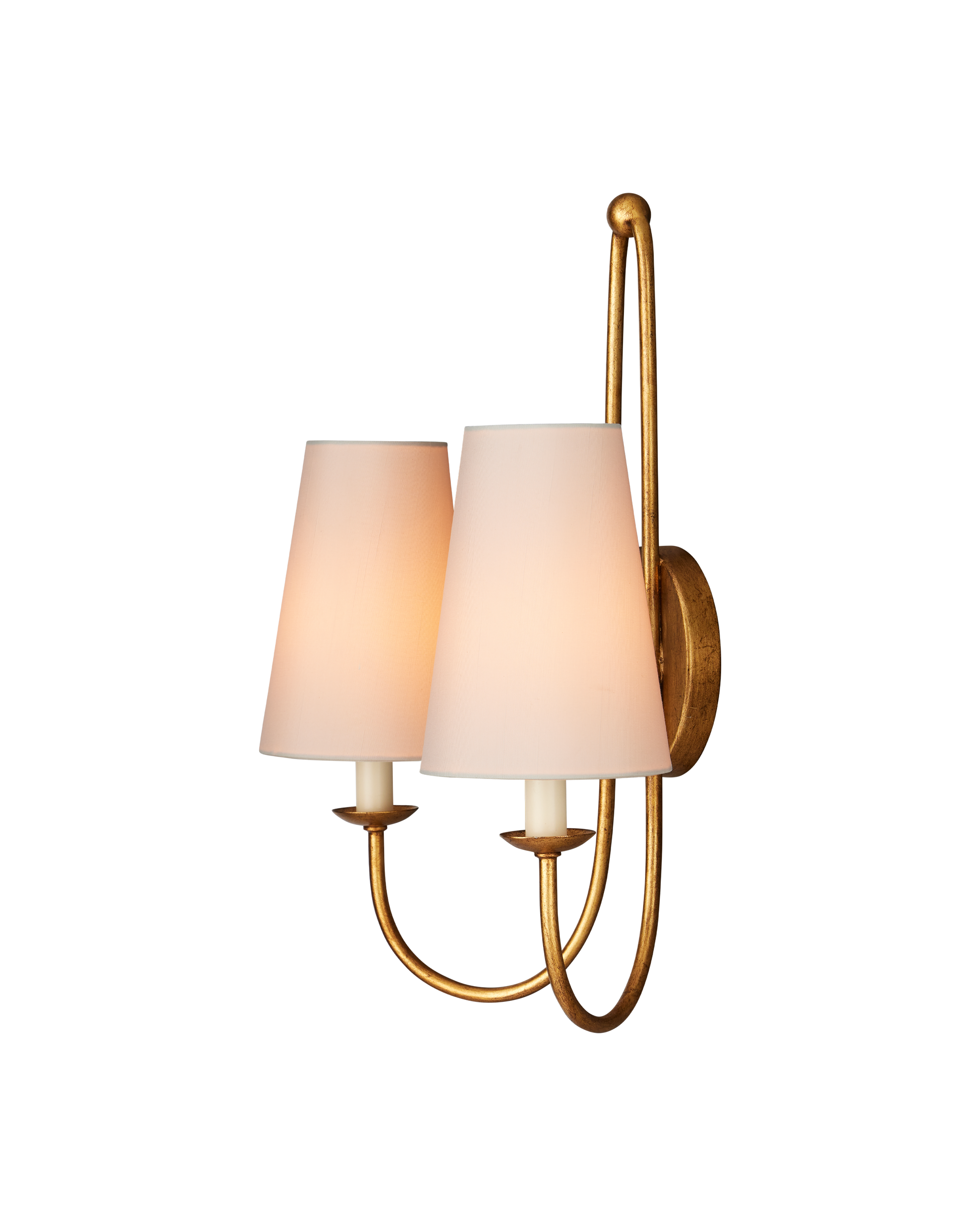 Currey & Company Brayden Double Light Wall Sconce
