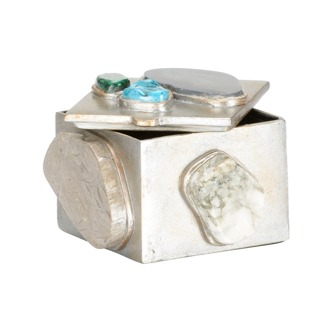 Chelsea House Caribbean Gold Jewelry Box Square (Lg)