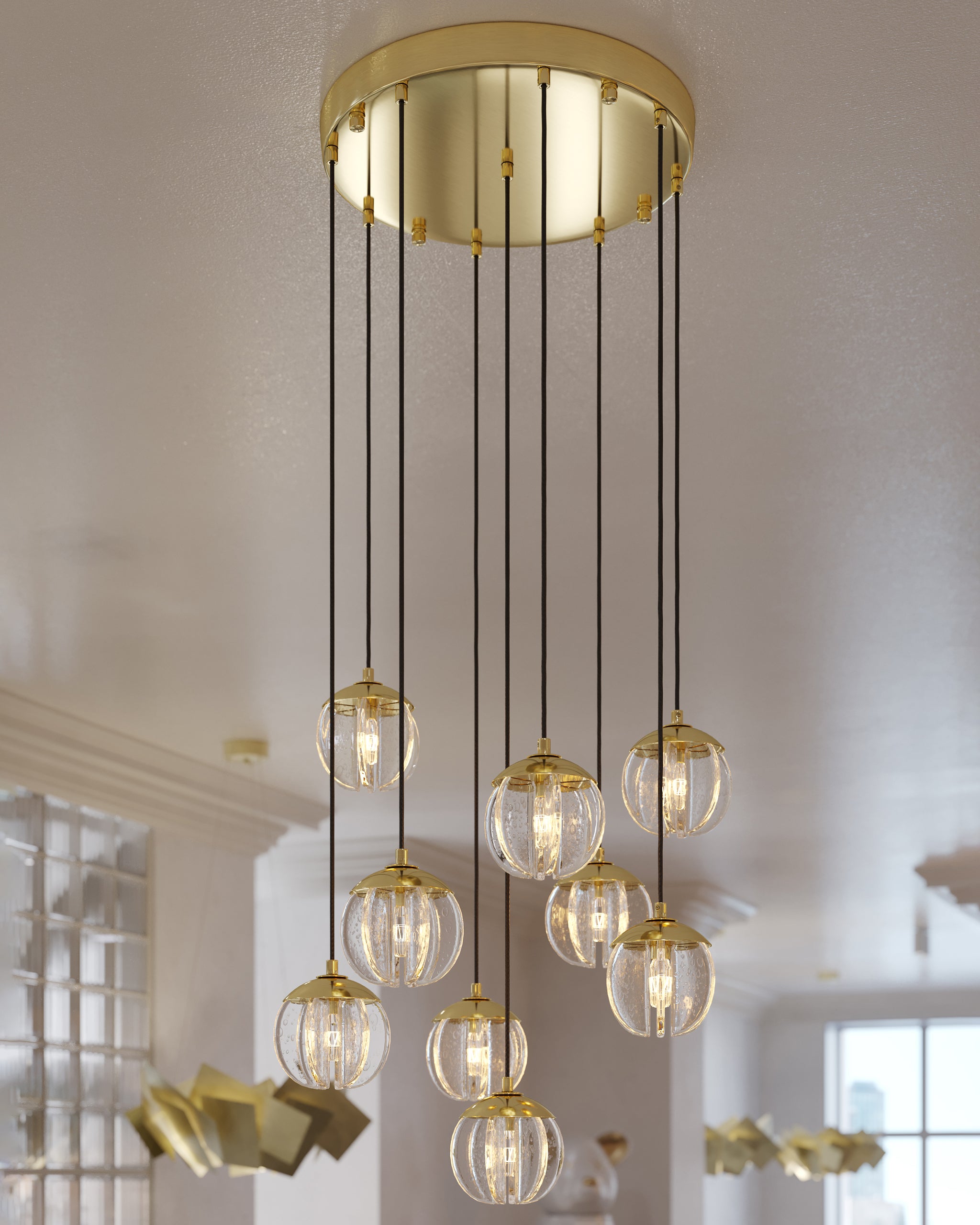 Currey & Company Wexler Multi Pendant