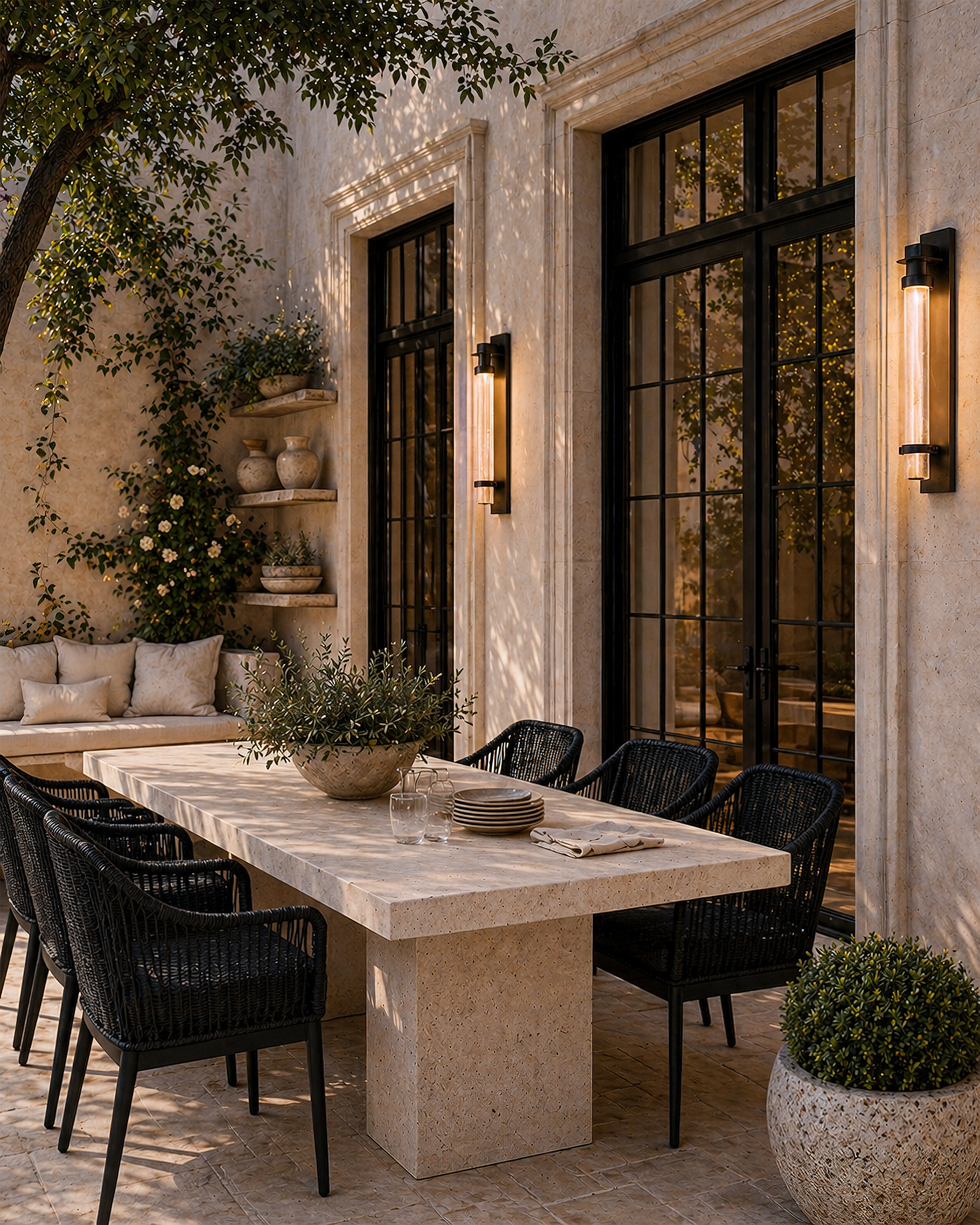 Currey & Company Provence Outdoor Wall Sconce