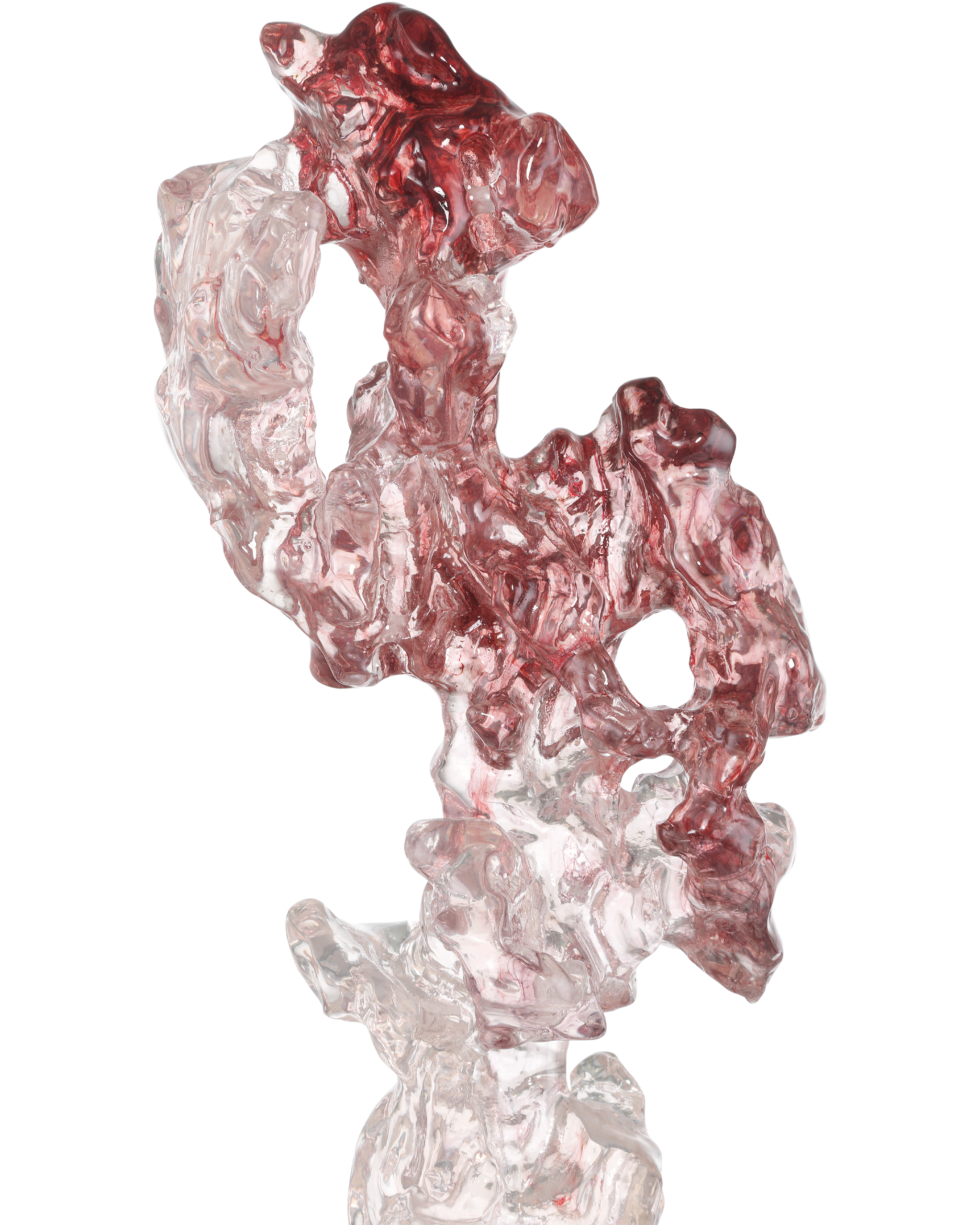 Currey And Company Faux Rock Crystal Sculpture