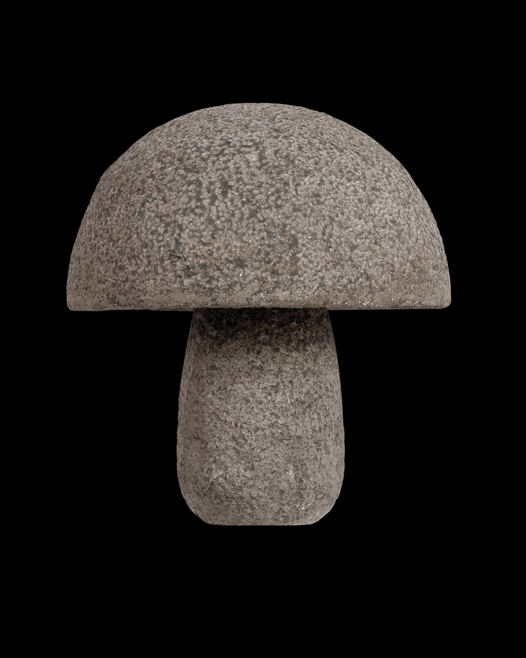 Currey & Company Large Granite Mushroom