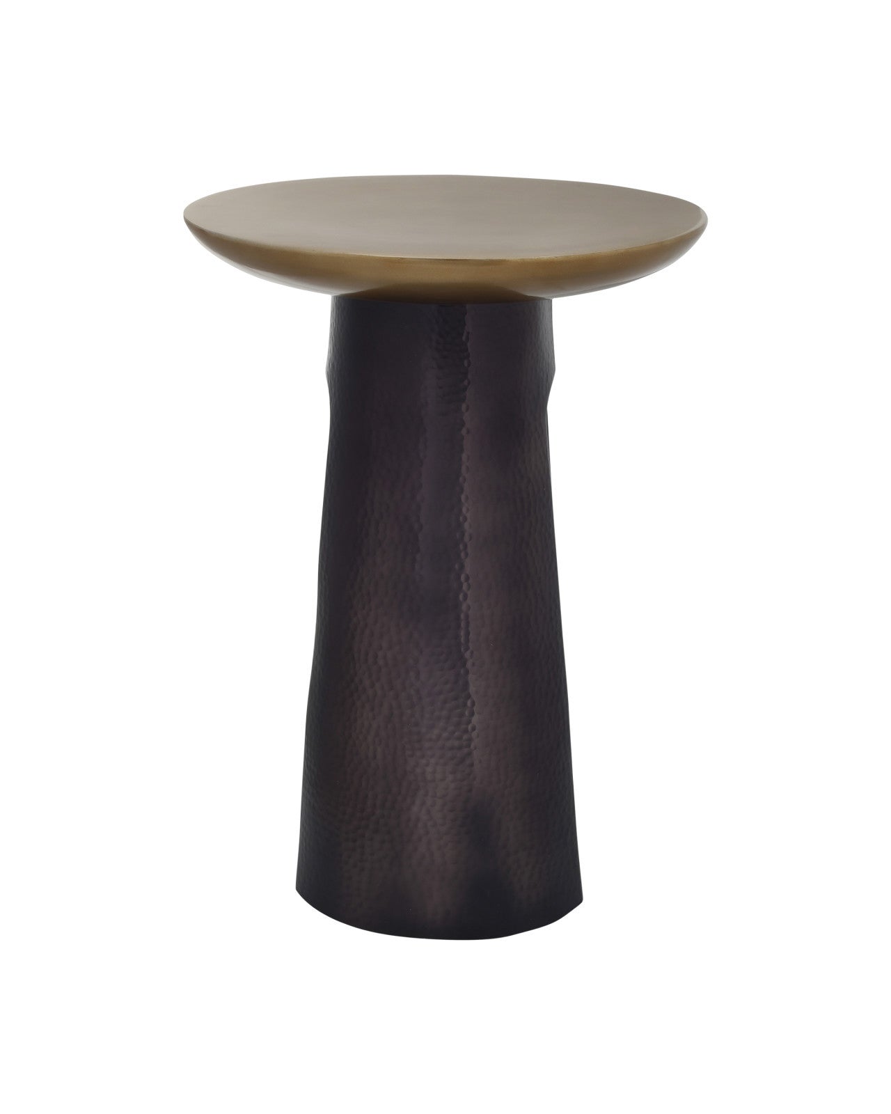 Currey & Company 21.5" Pince Cast Aluminum Accent Table