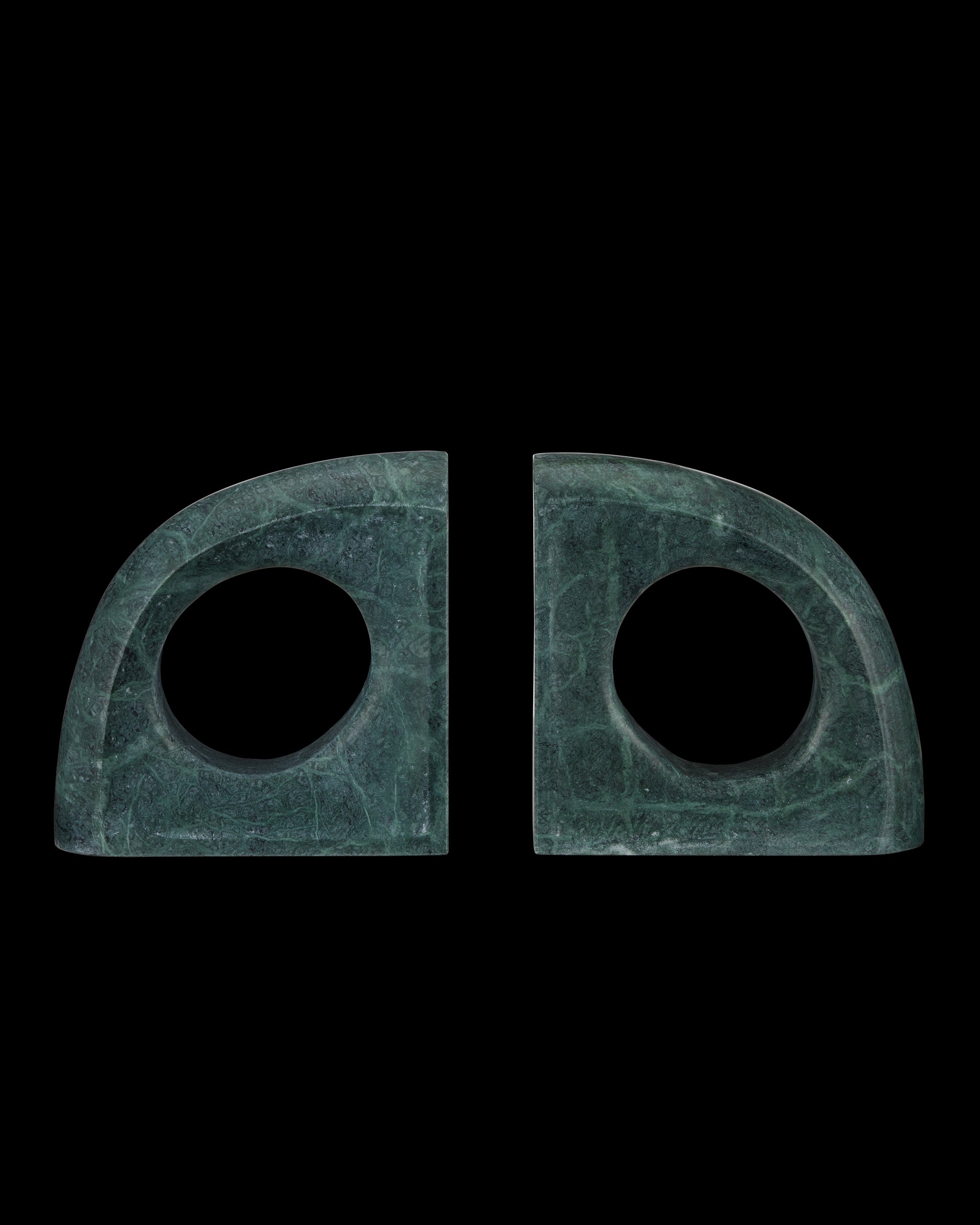 Currey & Company Russo Green Object Set Of 2