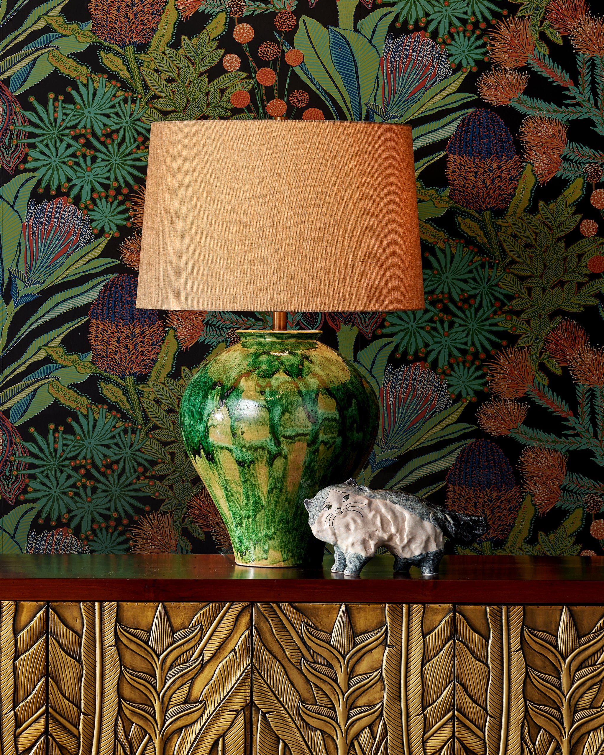 Currey & Company Siamese Cat Object