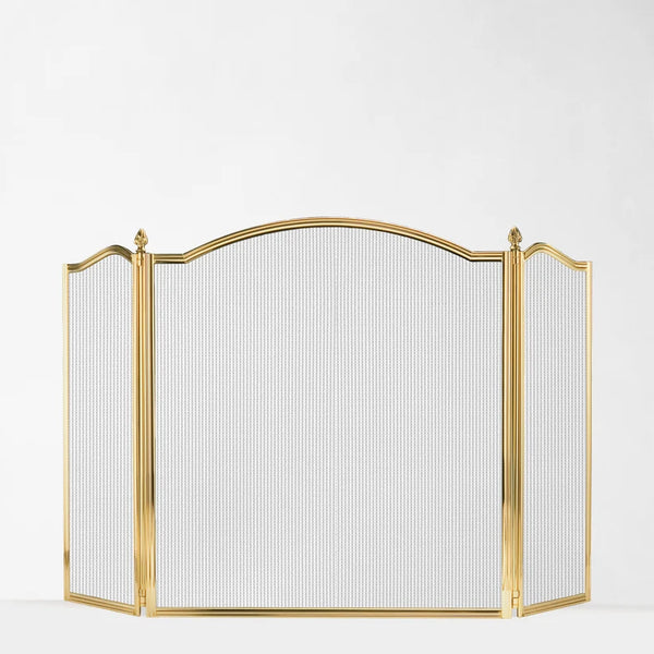 DC Bella Brass Fire Screen
