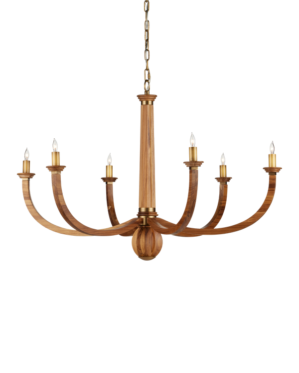 Currey & Company Woodcroft Chandelier
