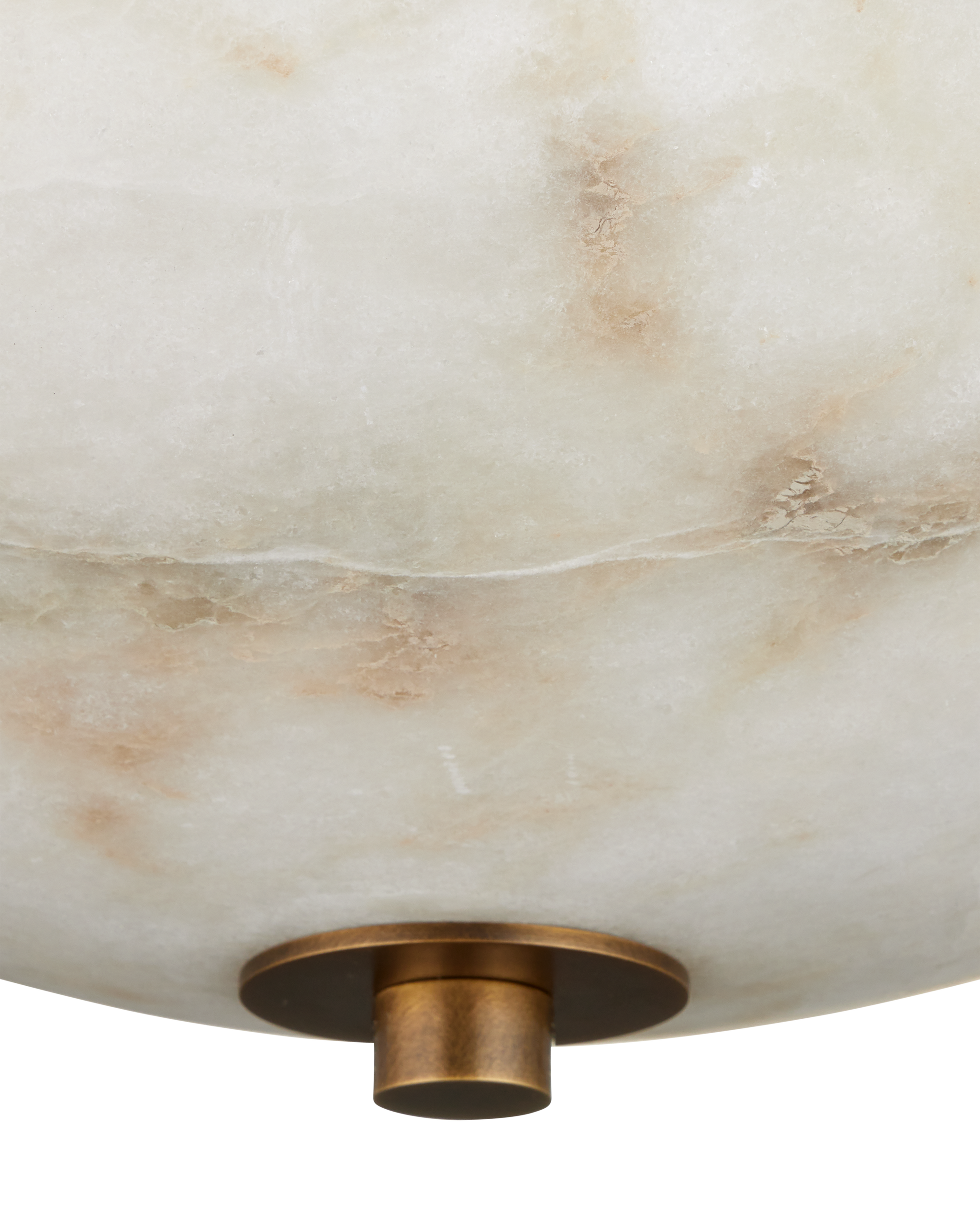 Currey & Company Volterra Small Semi Flush Mount