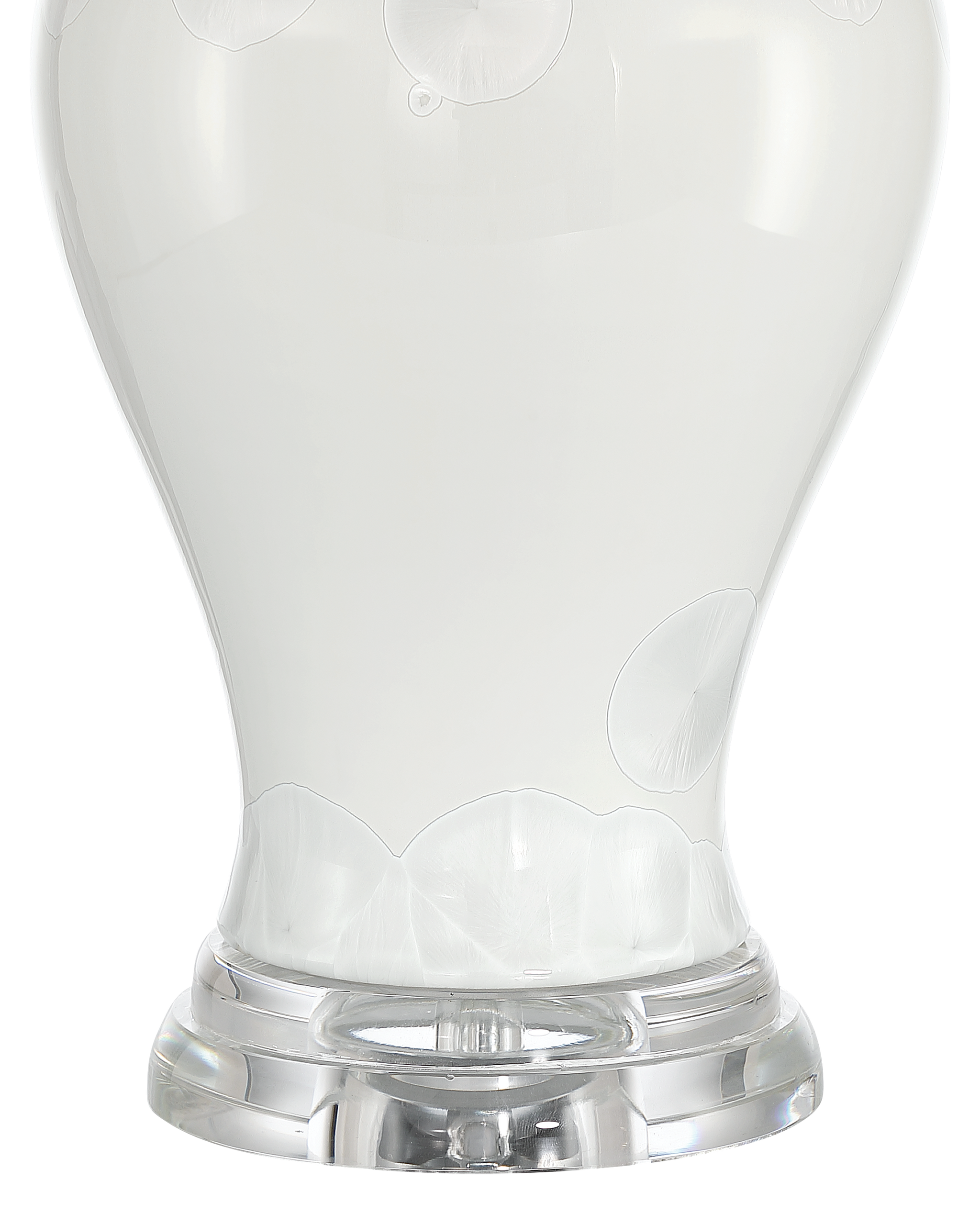 Currey & Company Crystalline White Table Lamp