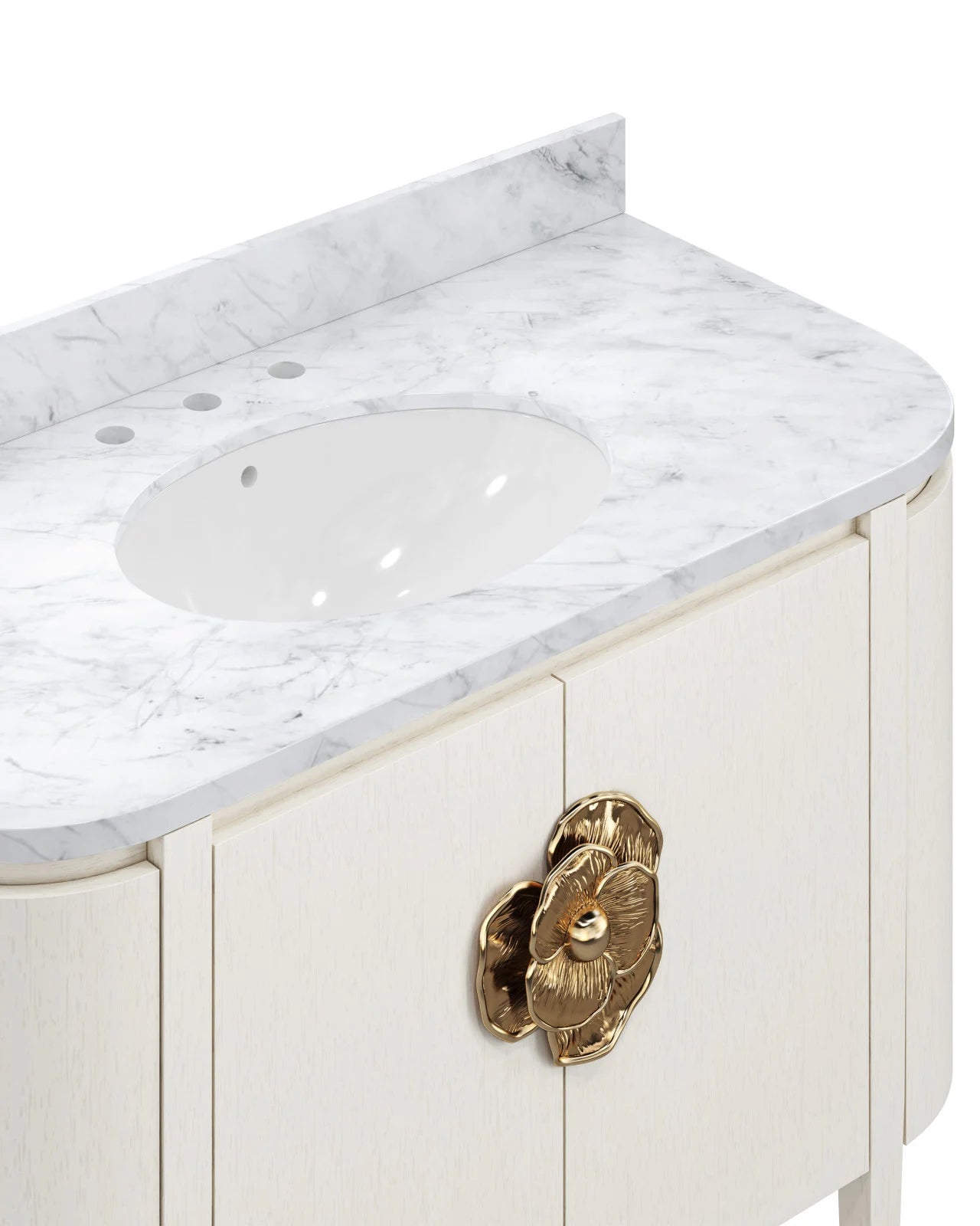 Currey and Company Briallen 48" Bathroom Vanity