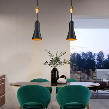Lucas McKearn Bijou Small Matte Black Pendant