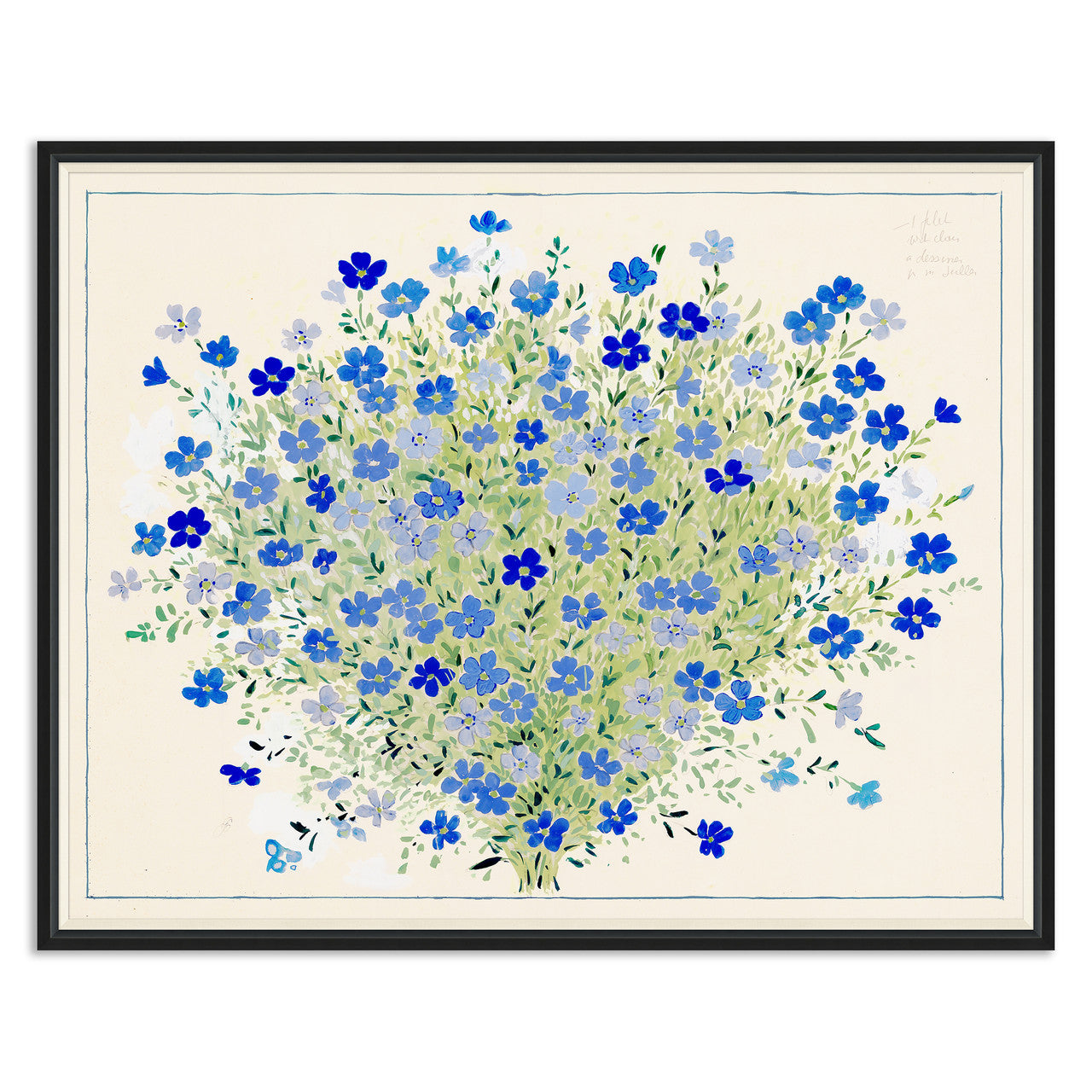 Geranium Art by Paule Marrot