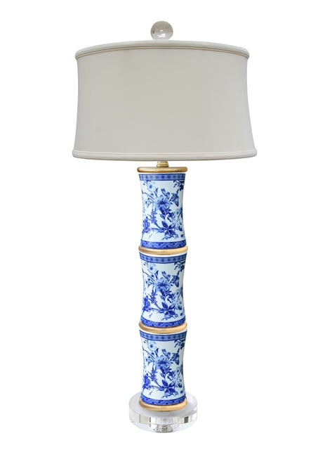 Porcelain Bamboo Lamp