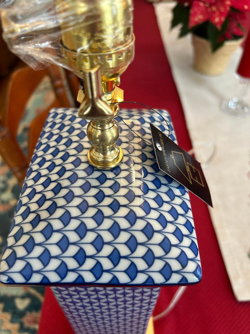 Fish Scale Lamp in Blue or Green