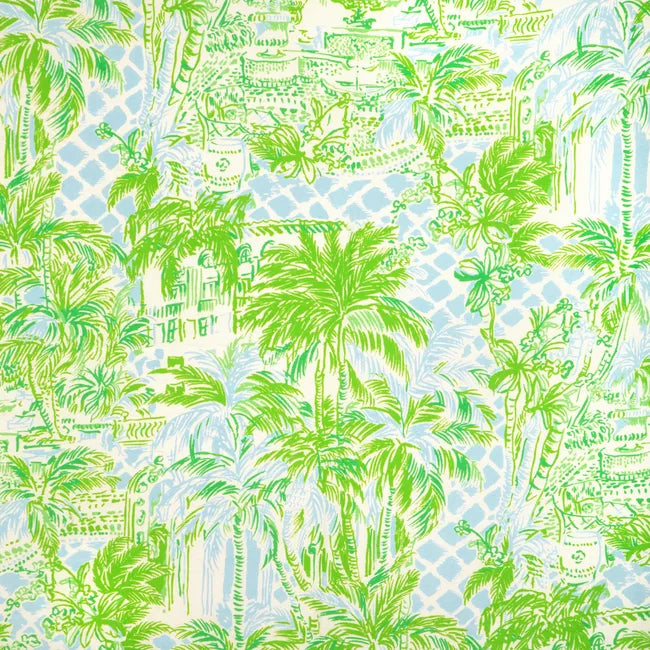 Lee Jofa x Lilly Pulitzer Palm Beach Fabric