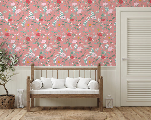 Paule Marrot Poppies (Var. 2) Wallpaper