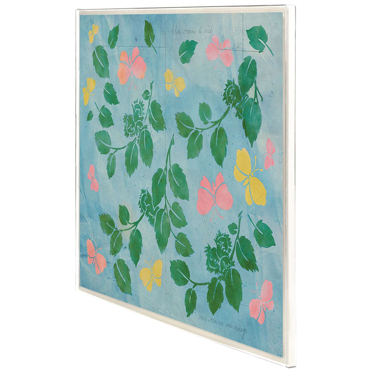 Frederick Steiner Archive, Green Leaves and Butterflies Art