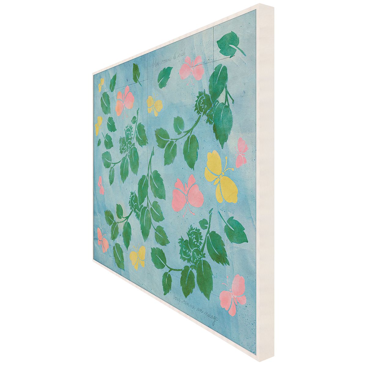 Frederick Steiner Archive, Green Leaves and Butterflies Art