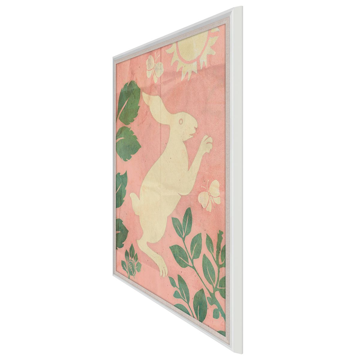 Frederick Steiner Archive, Jumping Rabbits in Pink