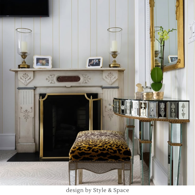 DC  Stella Brass Fire Screen
