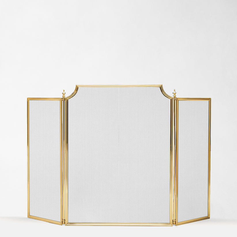 DC  Stella Brass Fire Screen