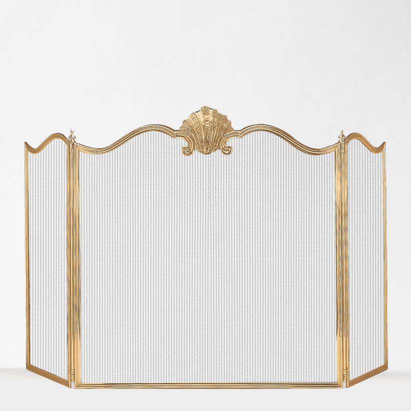DC  Natalia Brass Fire Screen