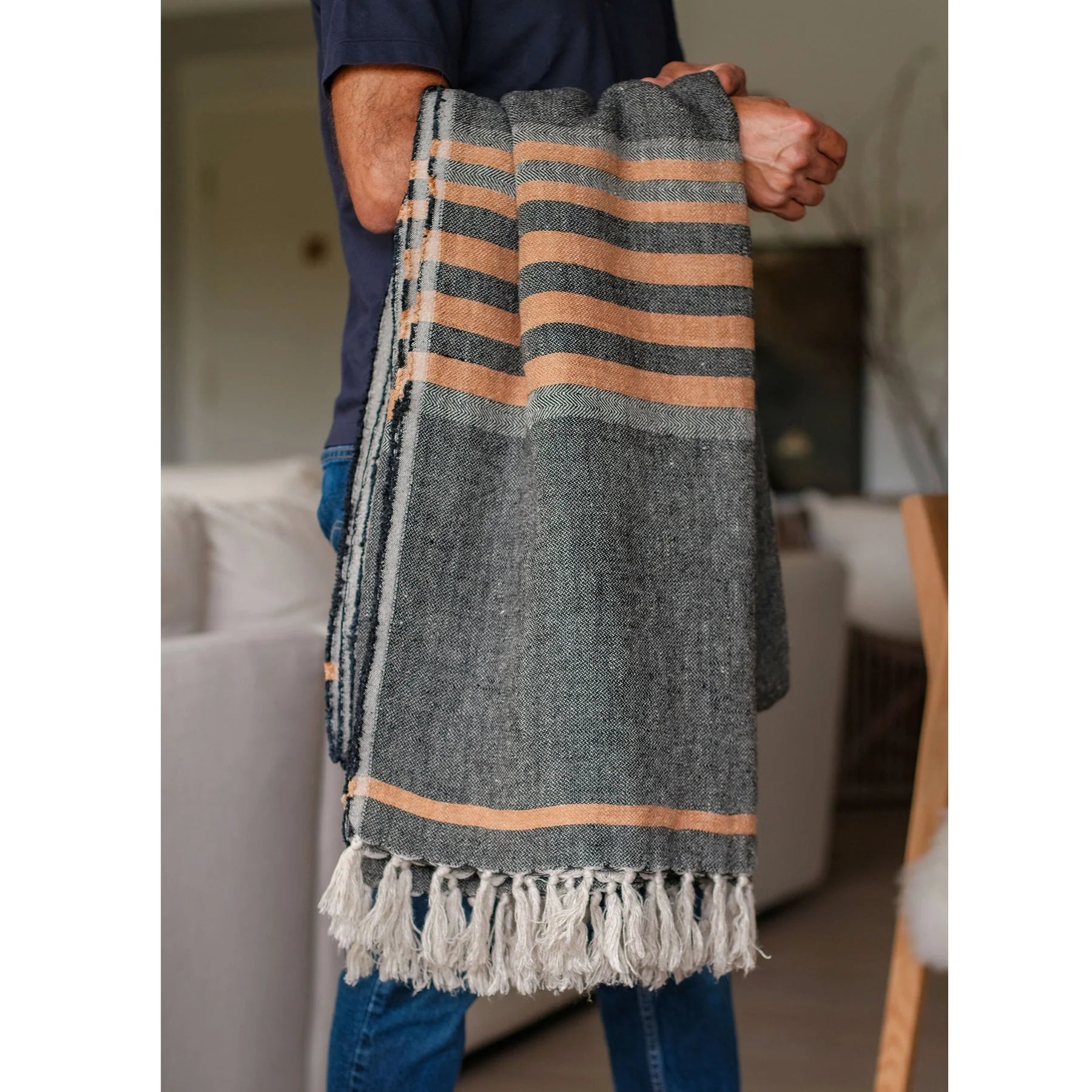 Pom Pom At Home Bruno Oversized Throw